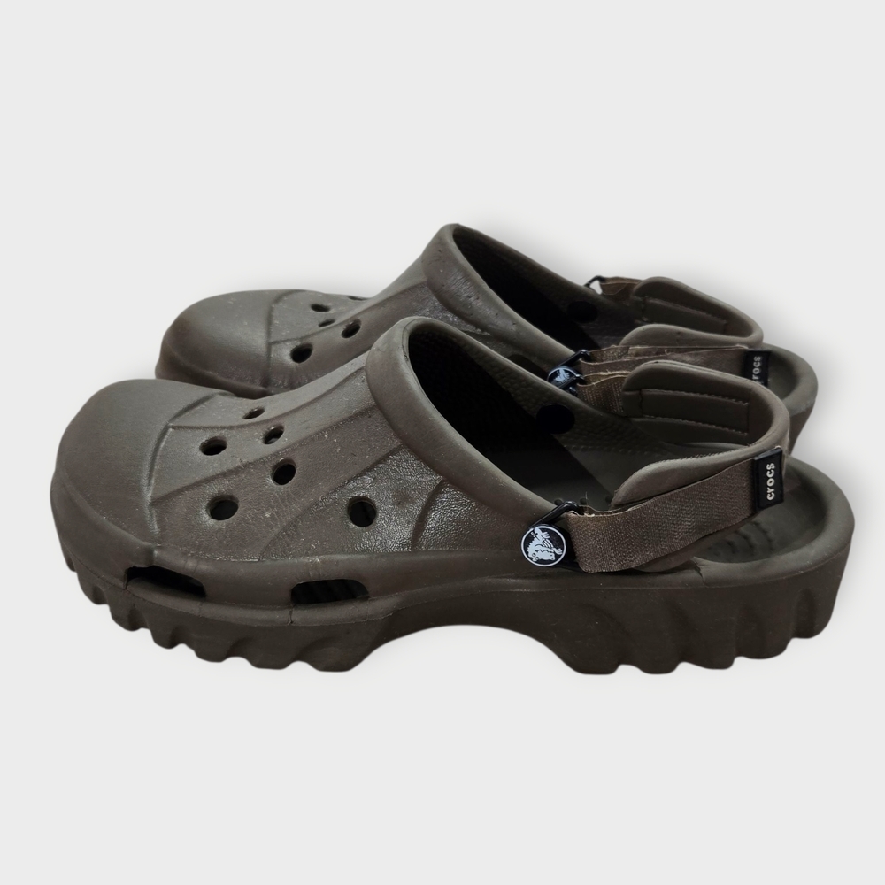 Crocs Off Road Sport Clogs Slides Slip On Adjustable Slingback Shoe M 12